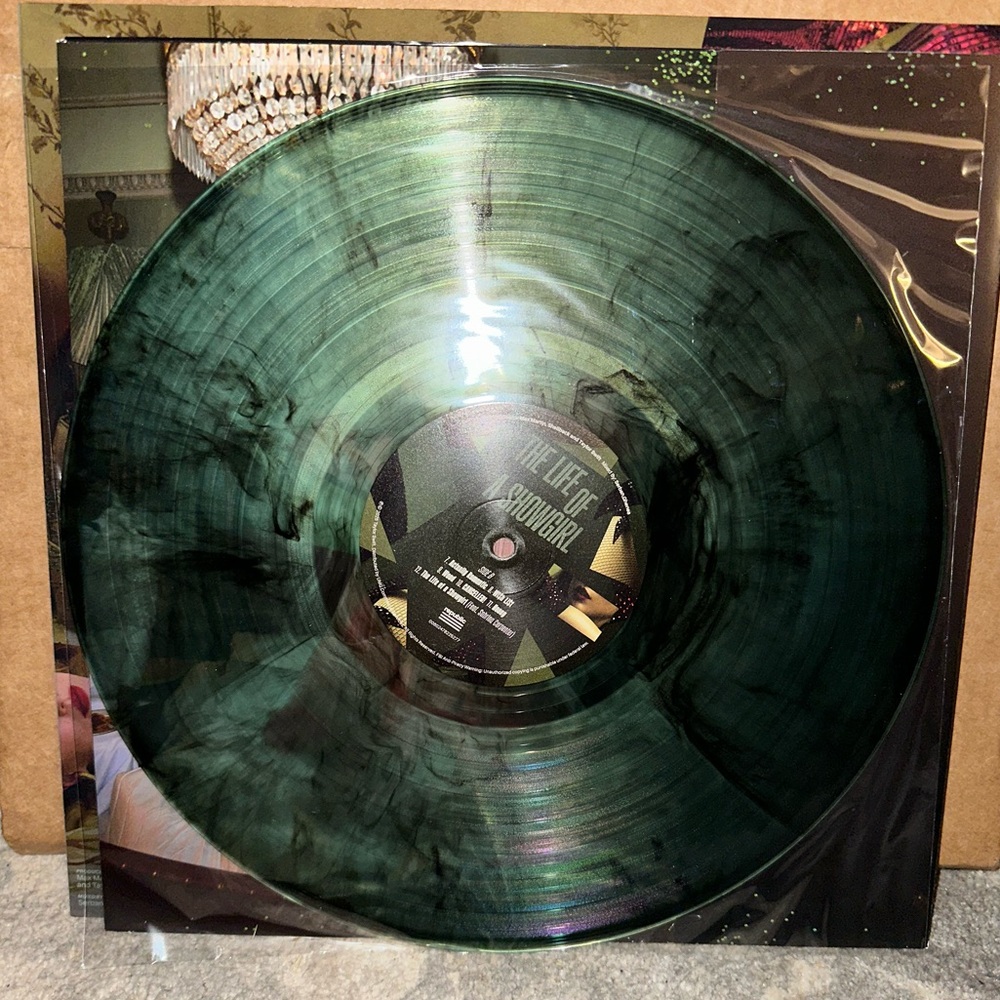 Taylor Swift The Life of a Showgirl Vinyl variant The Shiny Bug Limited Edition - Picture 10 of 10